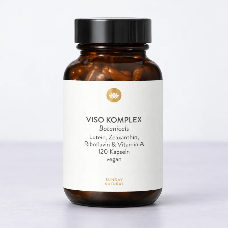Sunday Natural Viso Komplex Botanicals, 120 Kapseln